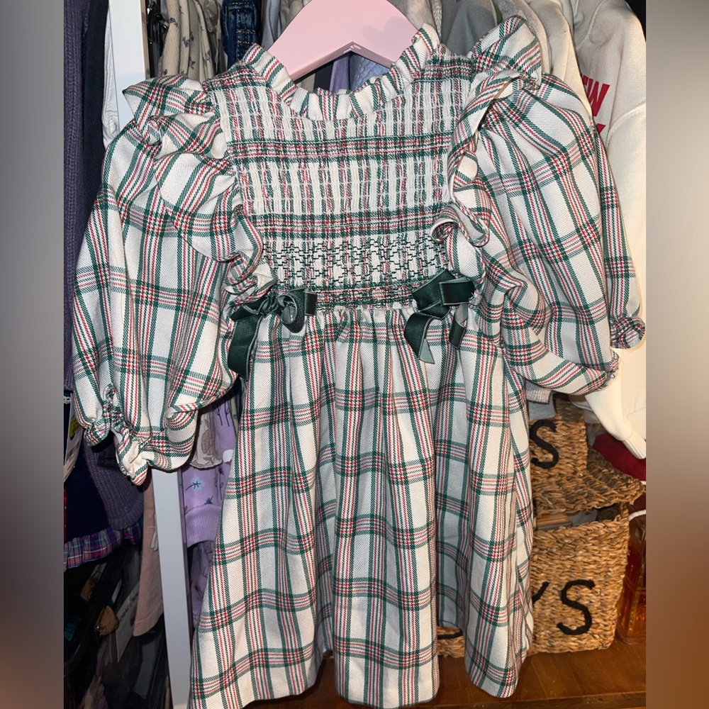 SOLD❌ Plaid Ruffle Dress